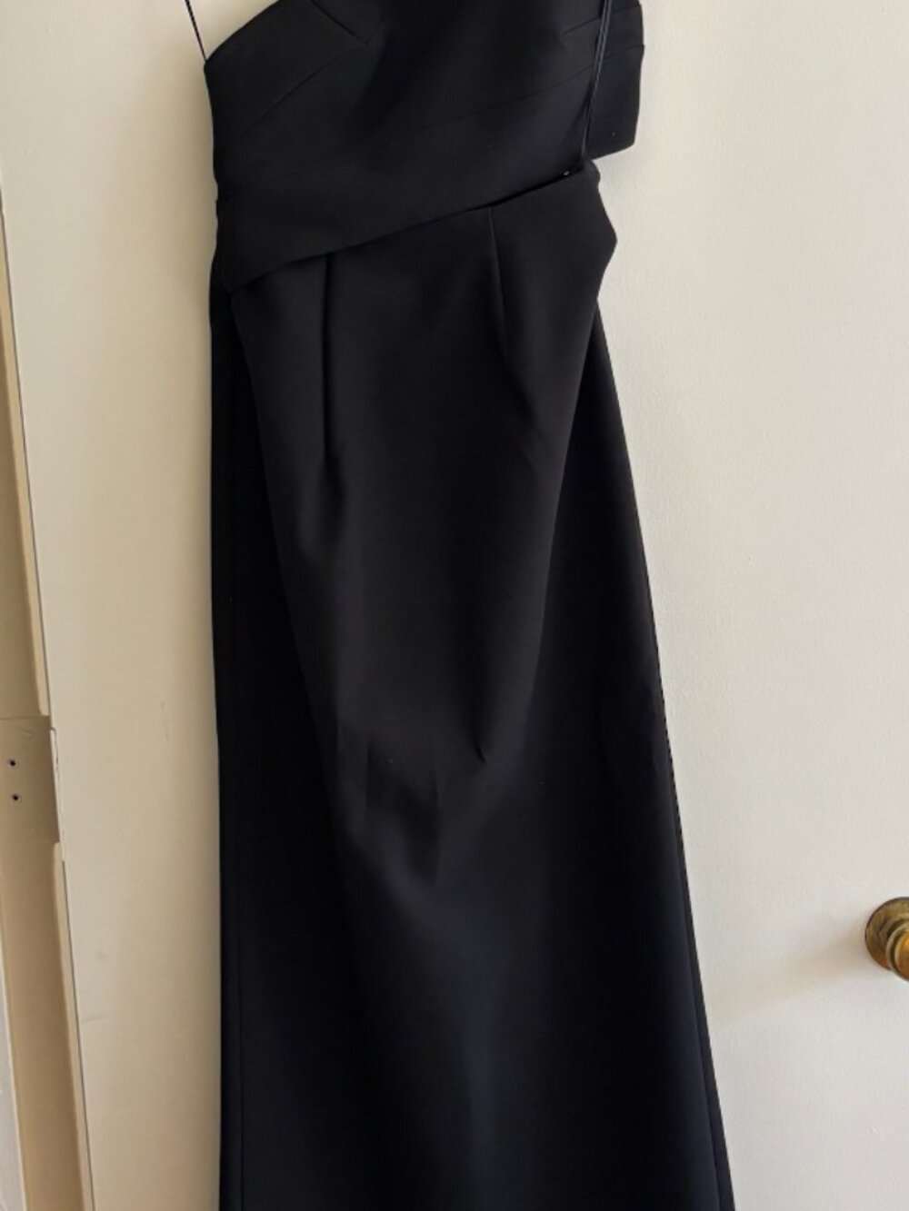 Solace London Elena Maxi Black Dress